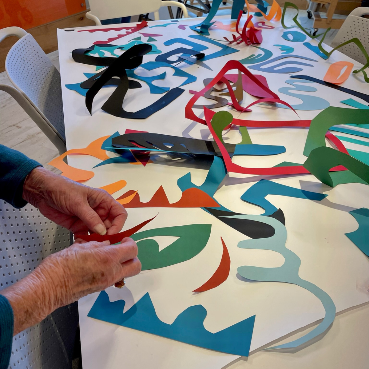 Matisse paper collage