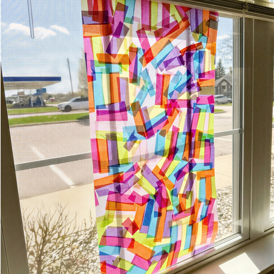 Paper stained glass
