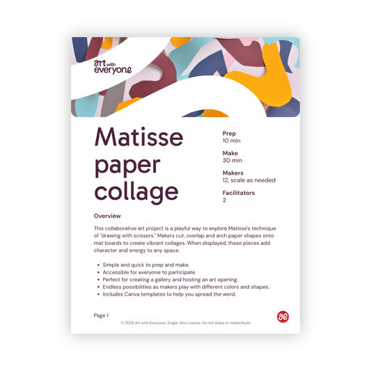 Matisse paper collage